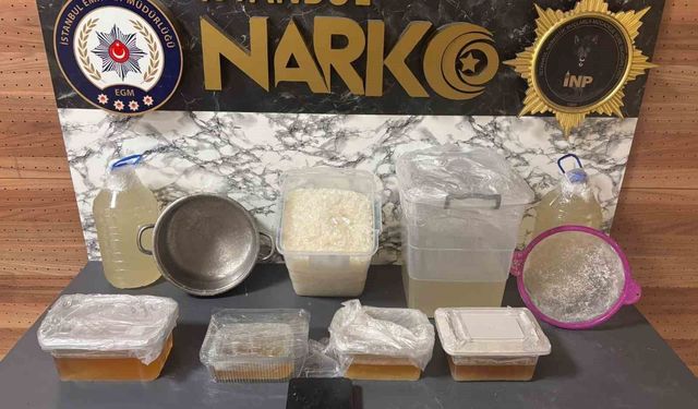 İstanbul'da uyuşturucu operasyonu: 26 kilo uyuşturucu ele geçirildi