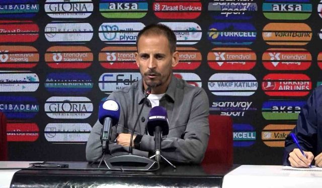 Joao Pereira: 'Rize çok fazla pozisyon üretemedi'