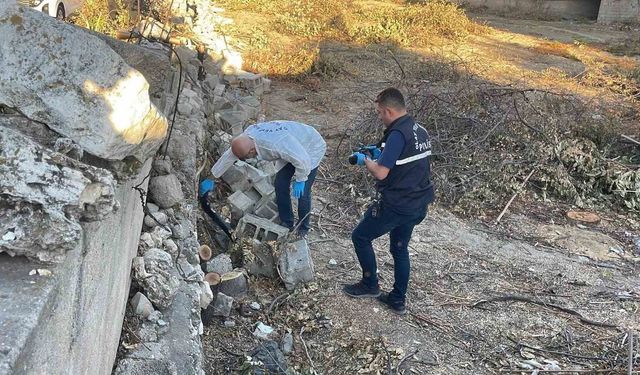 Karaman'da evin bahçesinde tüfek bulundu