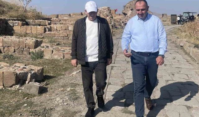 Kars Valisi Ziya Polat, Tarihi Ani Örenyeri'ni Ziyaret Etti