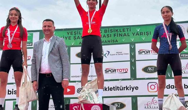 Kayserili Bisikletçiler, Türkiye Şampiyonası'nda Zirveye Yerleşti