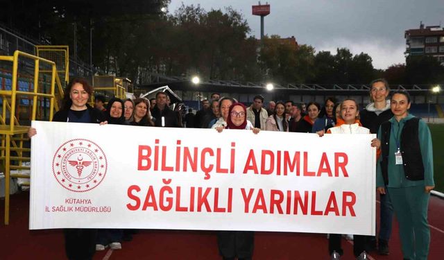 Kütahya'da Sağlıklı Yaşam İçin 'Mahallemde Hareket Var' Etkinlikleri Başladı