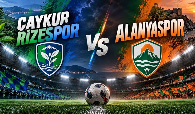 Alanyaspor-Rizespor maçı kaç kaç bitti? ÖZET