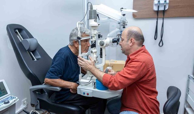 Mersin'de 65 Yaş Üstü Vatandaşlara Göz Sağlığı Hizmeti