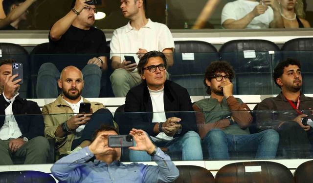Montella, Başakşehir ve Galatasaray Karşılaşmasını Stadyumdan İzledi