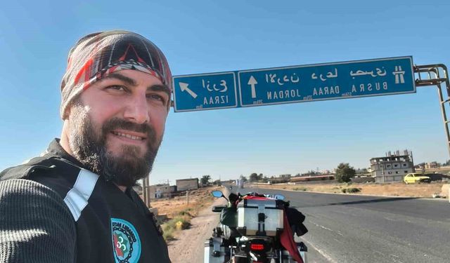 Motosikletle Samsun'dan Mekke'ye Uzanan Zorlu Umre Yolculuğu