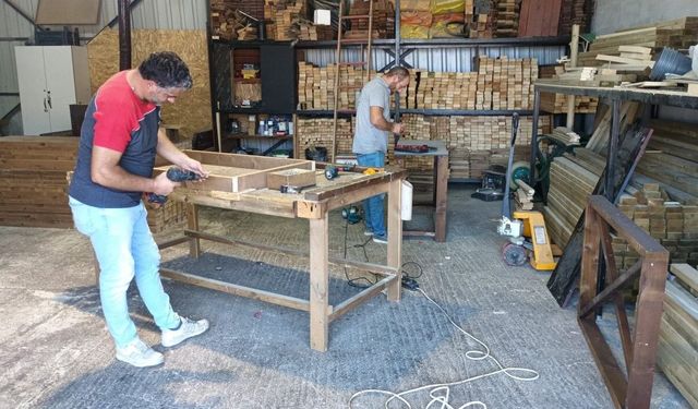 Ordu'nun Parkları Yerel Üretimle Güzelleşiyor