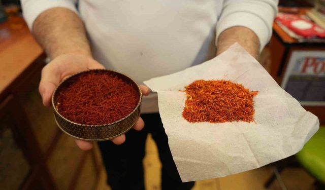 Safranın Fiyatı Alevleniyor: Gramı 900 TL, Kilogramı 900 Bin TL!
