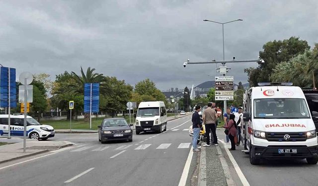 Samsun'da Motosiklet Sürücüsü Çocuğa Çarpıp Kaçtı