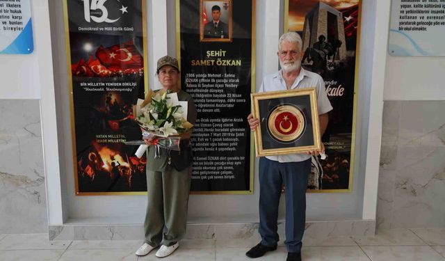 Şehit Uzman Çavuş Samet Özkan'ın Ailesi, Oğullarının Adının Verildiği Okulda Duygusal Buluşma Gerçekleştirdi