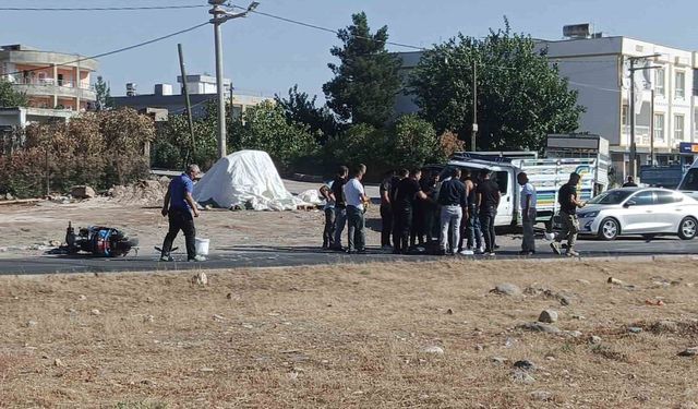 Siirt'te otomobil ile motosiklet çarpıştı: 1 ağır yaralı