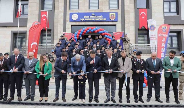 Simav Jandarma Komutanlığı'nın Modern Hizmet Binası Törenle Açıldı