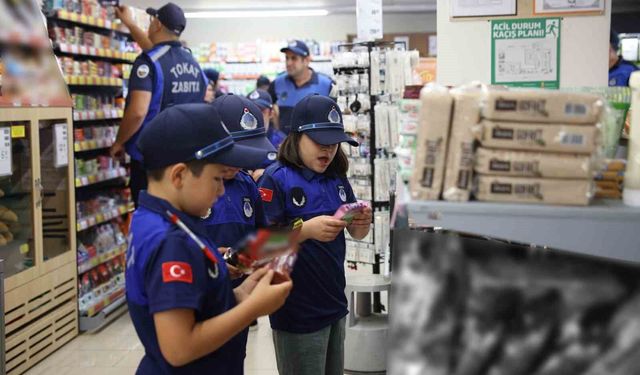 Tokat'ta Küçük Zabıta Adayları Denetim Yaptı ve Oynadı