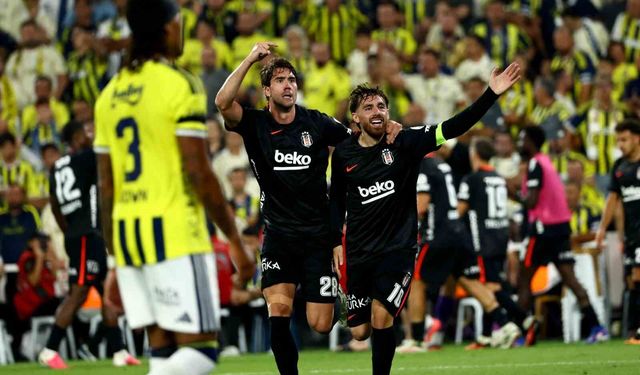 Trendyol Süper Lig: Fenerbahçe: 1 - Beşiktaş: 2 (Maç sonucu)