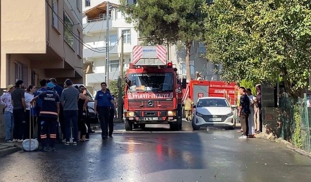 Tuzla'da İki Katlı Binanın Çatısında Korkutan Yangın