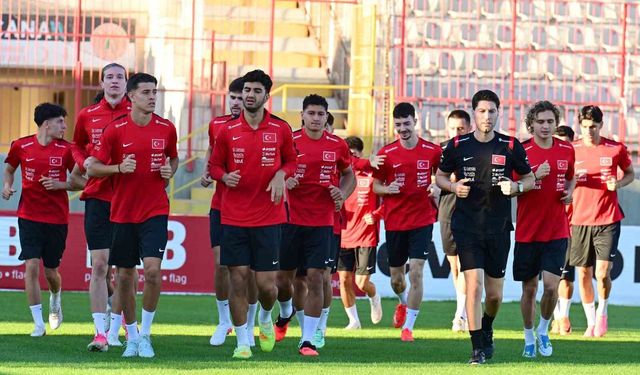 Ümit Milli Takım, Ukrayna Maçı İçin Hazırlıklara Başladı