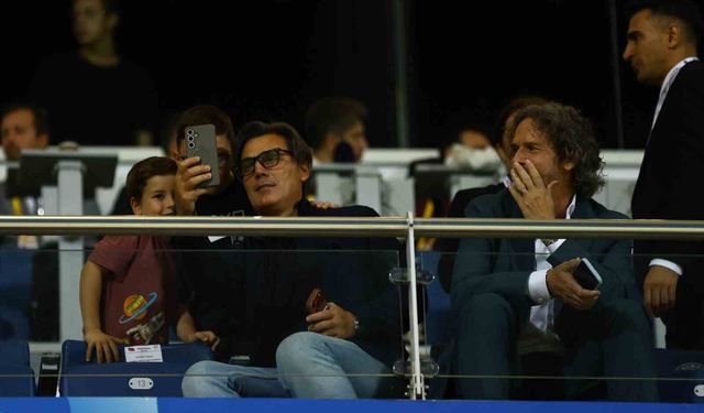Vincenzo Montella, Kasımpaşa ve Konyaspor Karşılaşmasını Stadyumdan İzledi