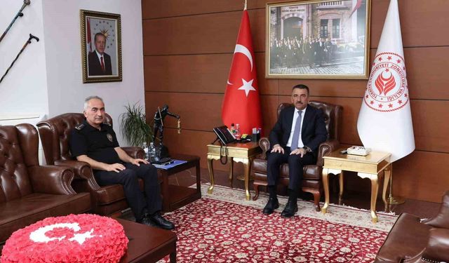 Zonguldak'ın Yeni Emniyet Müdürü İbrahim Kaba, Vali Hacıbektaşoğlu'nu Ziyaret Etti