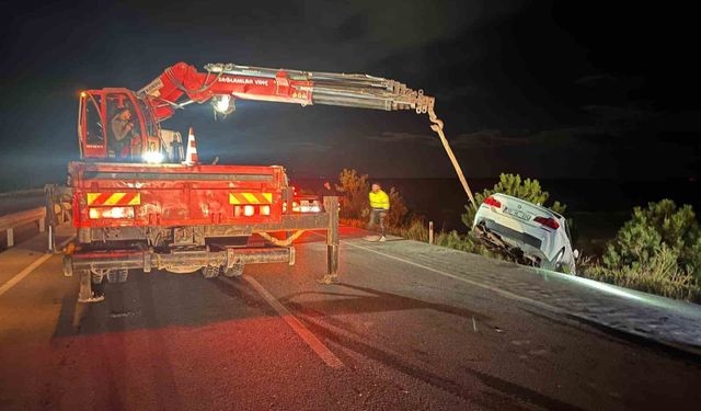 Afyonkarahisar'da zincirleme trafik kazasında bir kişi yaralandı