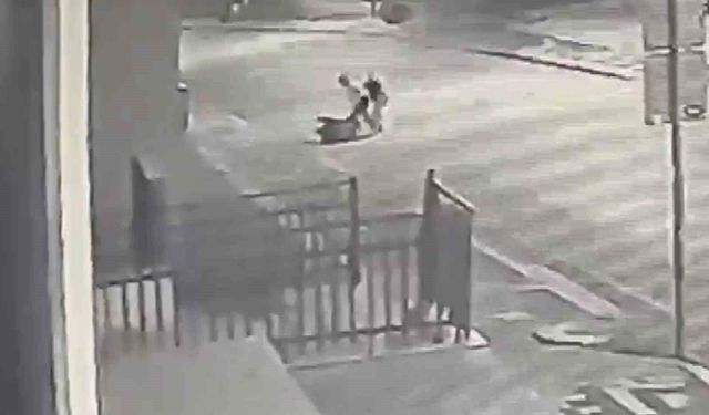 Aksaray'da Kadın Darp Edildi: Güvenlik Kamerası Anbean Kaydetti