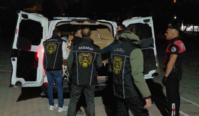 Aksaray'da tır ve inşaat hırsızı polisin operasyonuyla yakalandı