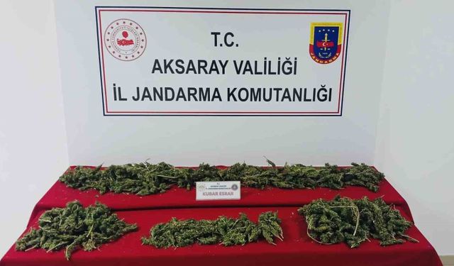 Aksaray'da uyuşturucu operasyonunda 3 kişi tutuklandı