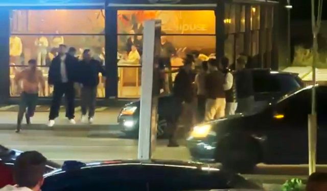 Aksaray'da yol verme tartışması kavgaya dönüştü, 1 yaralı