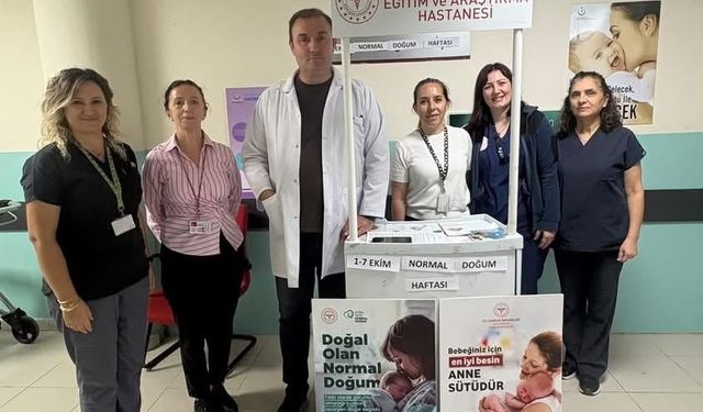 Bandırma'da Anne Adaylarına Normal Doğum Bilgilendirmesi Yapıldı