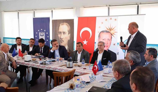 Başkan Vekili Biba, Büyükorhan Muhtarlarıyla İstişarede Bulundu
