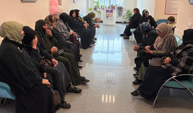 Bayburt'ta kadınlar köylerden kanser taramasına alındı