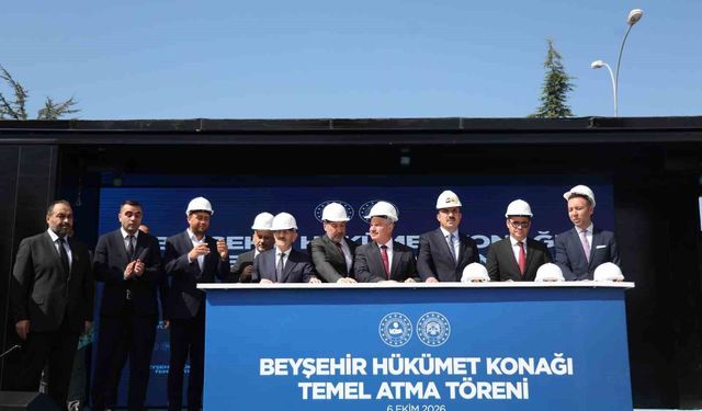 Beyşehir'de Hükümet Konağı'nın Temeli Atıldı, Yeni Rekreasyon Alanları Açıldı