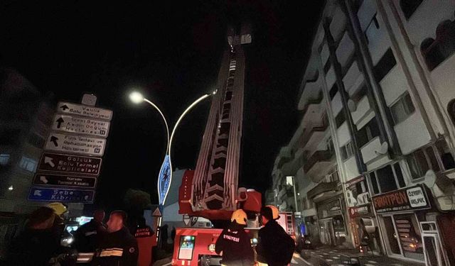 Bolu'da Çatı Yangını İhbarı Paniğe Neden Oldu