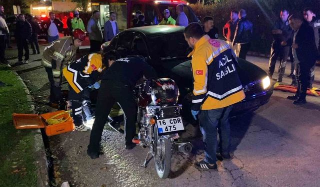Bursa'da motosiklet kazasında 17 yaşındaki Muhammed hayatını kaybetti