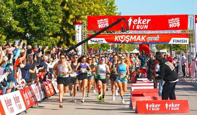 Eker I Run Coşkusu Bursa'yı Sardı