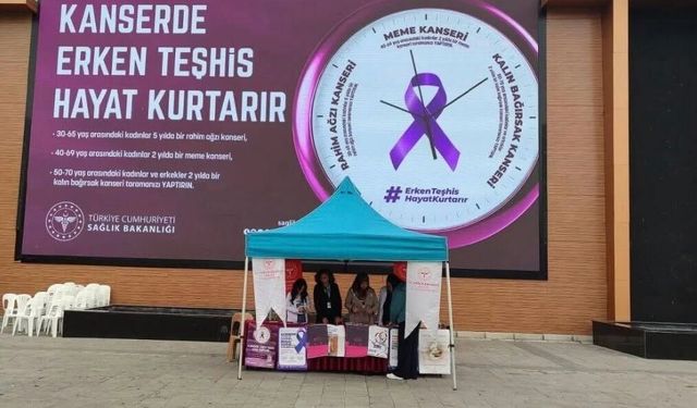 Erzincan'da Meme Kanseri Erken Tanısına Dikkat Çekildi