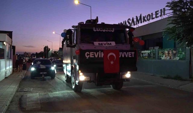 Eskişehir'de Şehit Oğluna Anlamlı Sünnet Düğünü Sürprizi