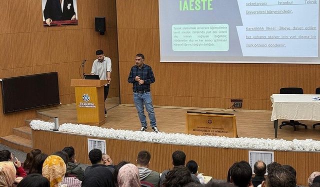 ETÜ Öğrencilerine IAESTE Staj ve Değişim Fırsatları Tanıtıldı