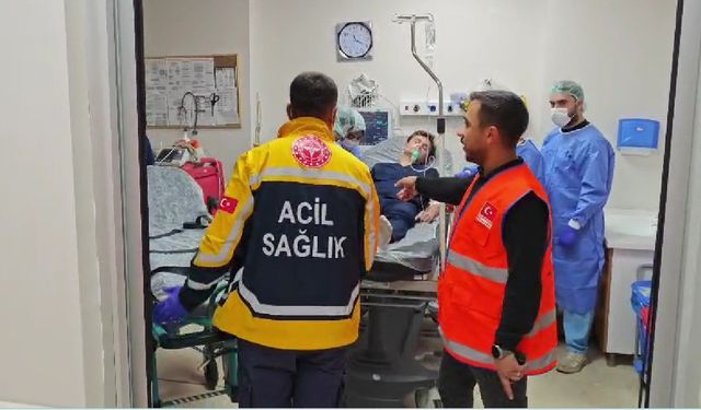 Gölbaşı Devlet Hastanesi'nde Mor Kod tatbikatı gerçekleştirildi