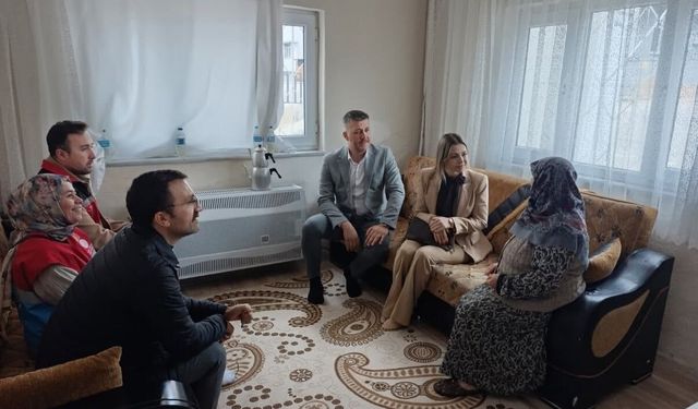 Havza Kaymakamı'ndan Yaşlılara Anlamlı Ziyaret