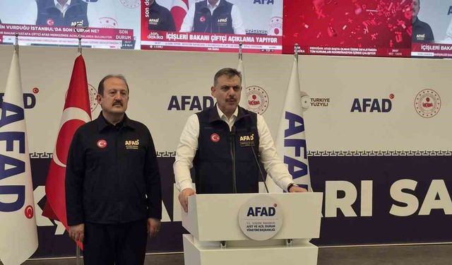 İçişleri Bakanı Çiftçi, kayıp vatandaşlar için arama çalışmaları sürüyor