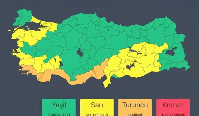 İçişleri Bakanı Çiftçi, Türkiye'de kuvvetli yağış uyarısı yaptı