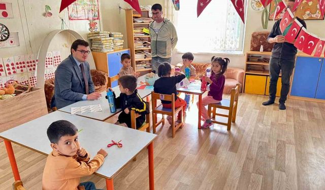 Kaymakam Sözen, Yaka İlkokulu ve Anaokulu'nda Öğrenci ve Öğretmenlerle Buluştu