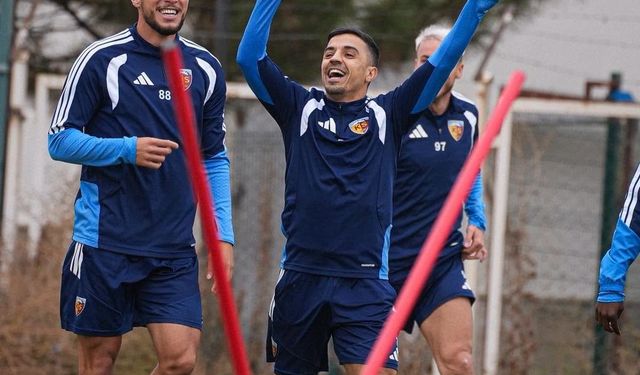 Kayserispor, Muğlaspor maçı için hazırlıklarını sürdürüyor