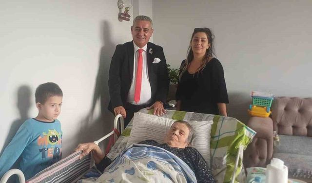 Kırşehir Beyaz Ay Derneği ihtiyaç sahibi aileye medikal destek verdi