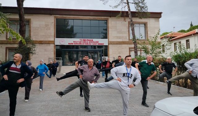 Kula'da Sağlıklı Yaşam İçin Hareketli Günler