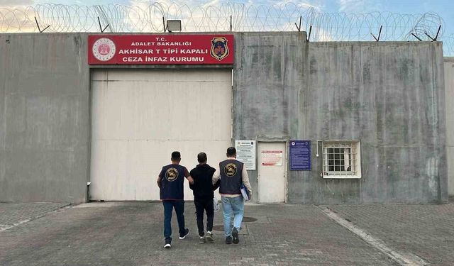 Manisa'da 78 Yıl 11 Ay Hapis Cezasıyla Aranan Kişi Elde Edildi