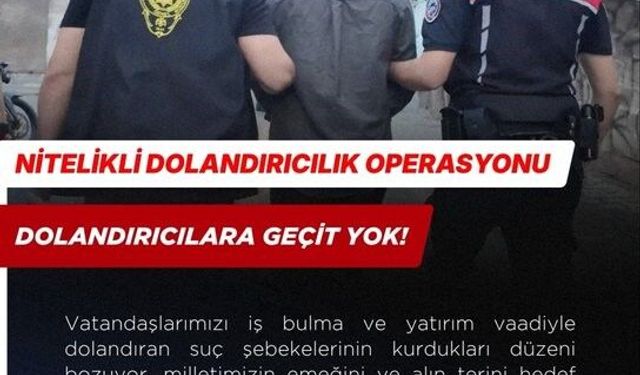 Mersin'de Dolandırıcılık Çetesi Çökertildi: 13 Gözaltı