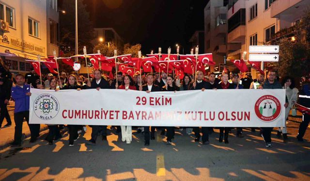 Muğla'da Cumhuriyet'in 103. yılı coşkuyla kutlandı