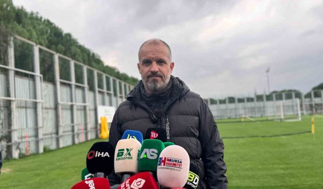 Mustafa Er: Bursaspor, Bandırmaspor maçı için hazır durumda