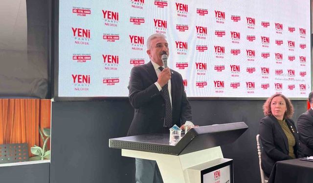 Nihat Yeşiltaş, Yeni Parti Bursa İl Başkanlığı İçin Yeniden Adaylığını Duyurdu